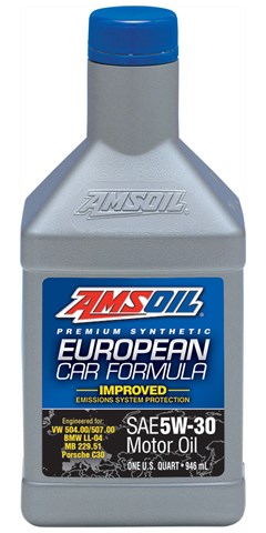 European Car Formula 5W-30 Improved ESP Synthetic Motor Oil